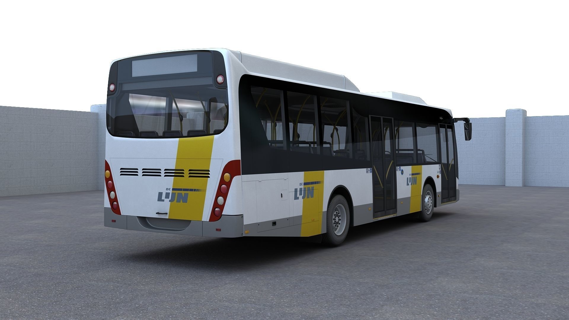 Van Hool A360 3D model_5
