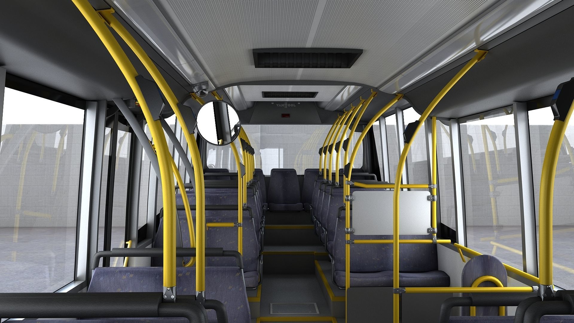 Van Hool A360 3D model_9