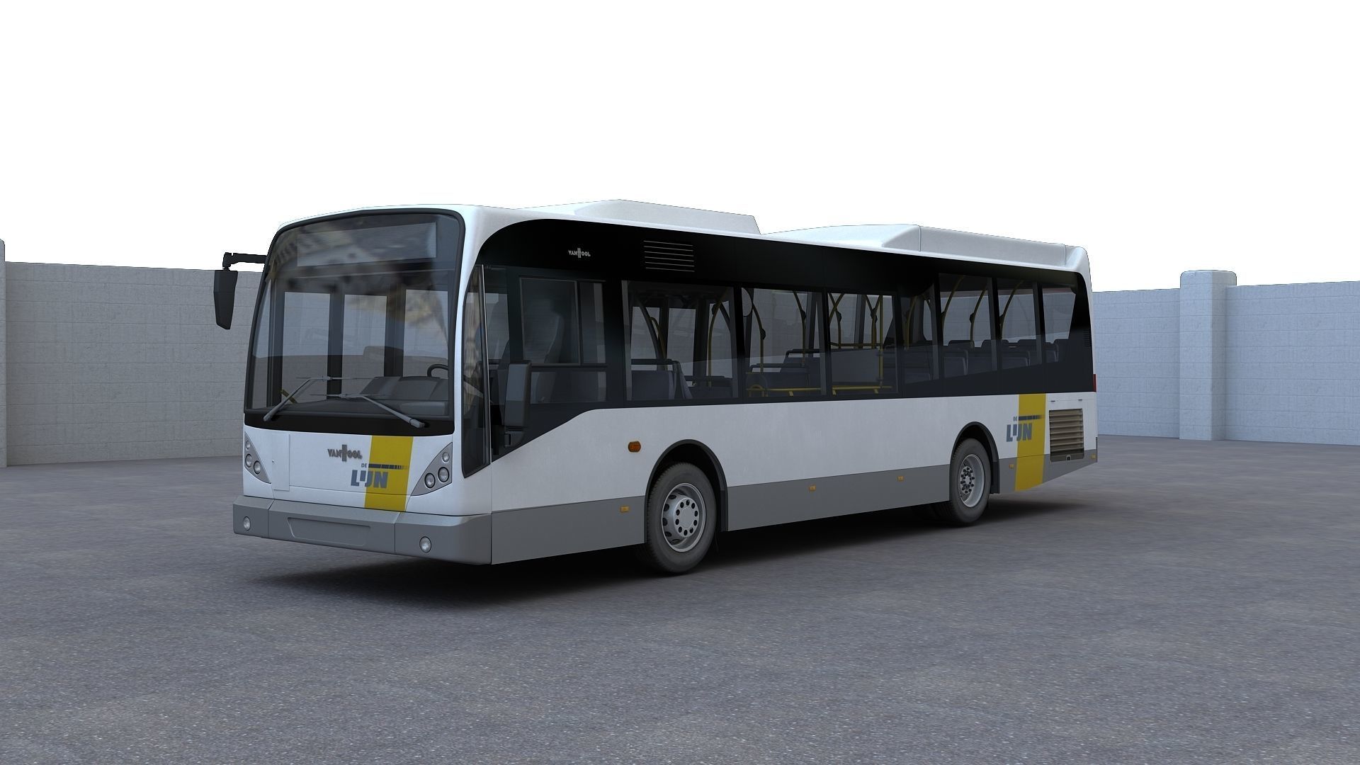 Van Hool A360 3D model_1