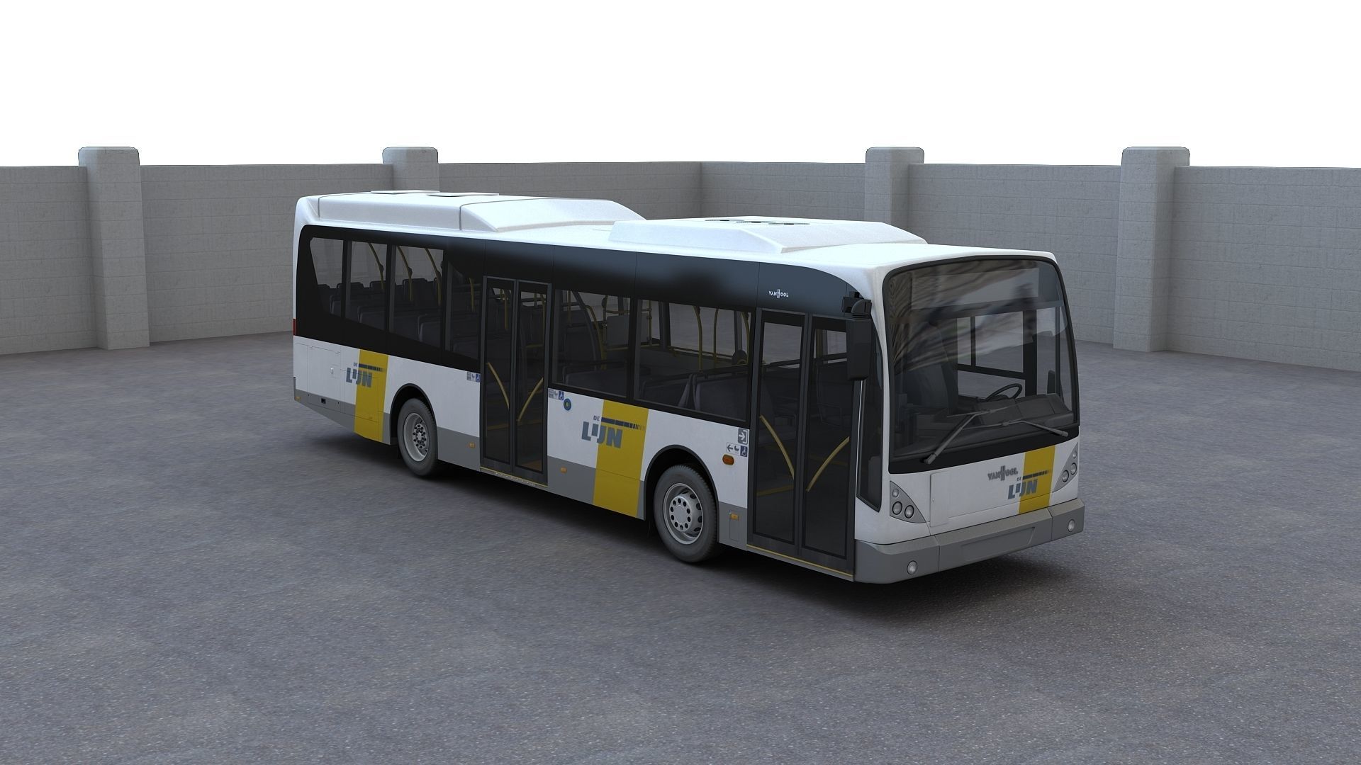 Van Hool A360 3D model_3