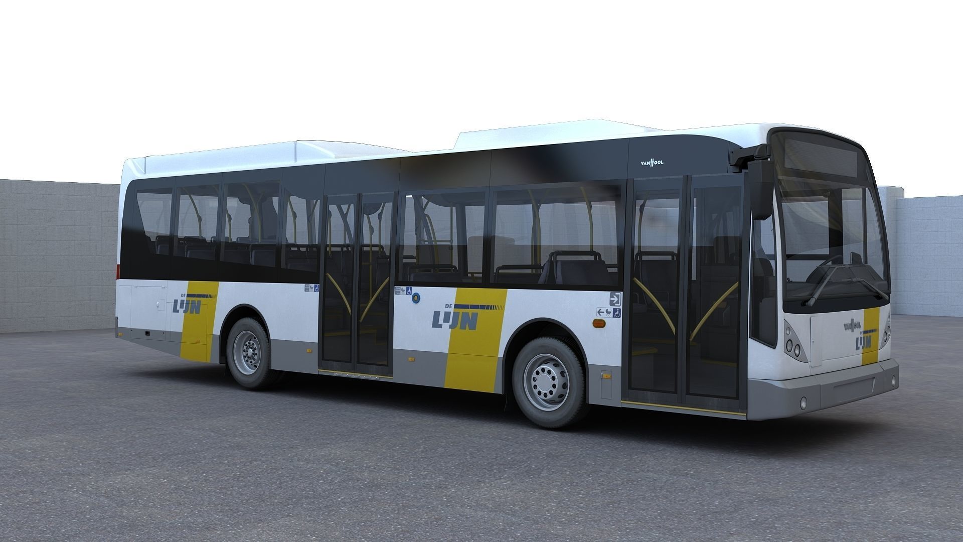 Van Hool A360 3D model_6
