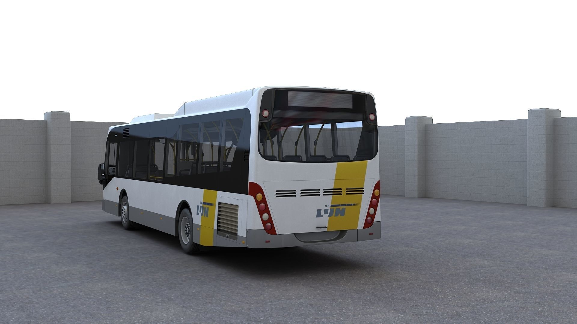 Van Hool A360 3D model_12