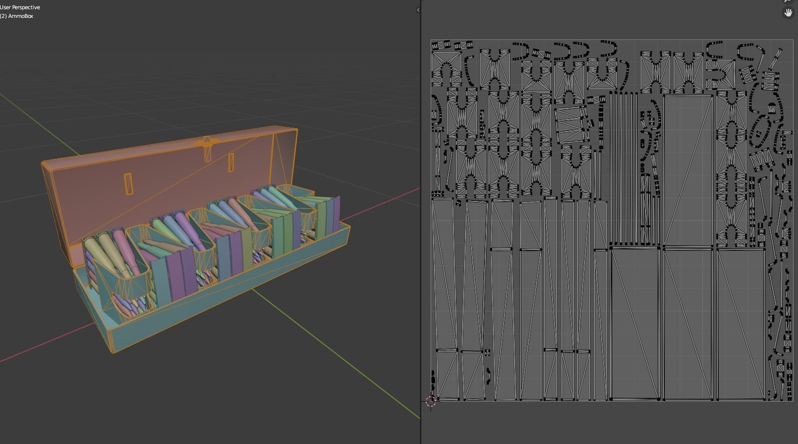 Type 11 Japanese light machine gun Low-poly 3D model_12