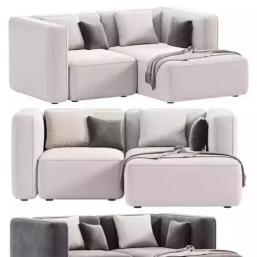 BASECAMP CHAISELOUNGE right Modular Sofa by makenordic