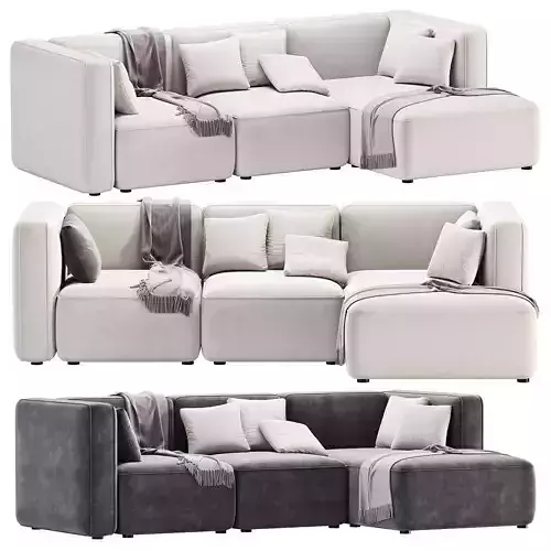 BASECAMP CHAISELOUNGE right Modular Sofa by makenordic