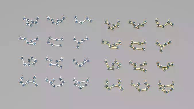 simple zodiac sign 3D print model