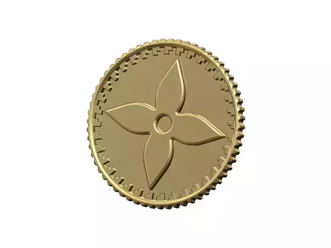 LV star fashion brand coin
