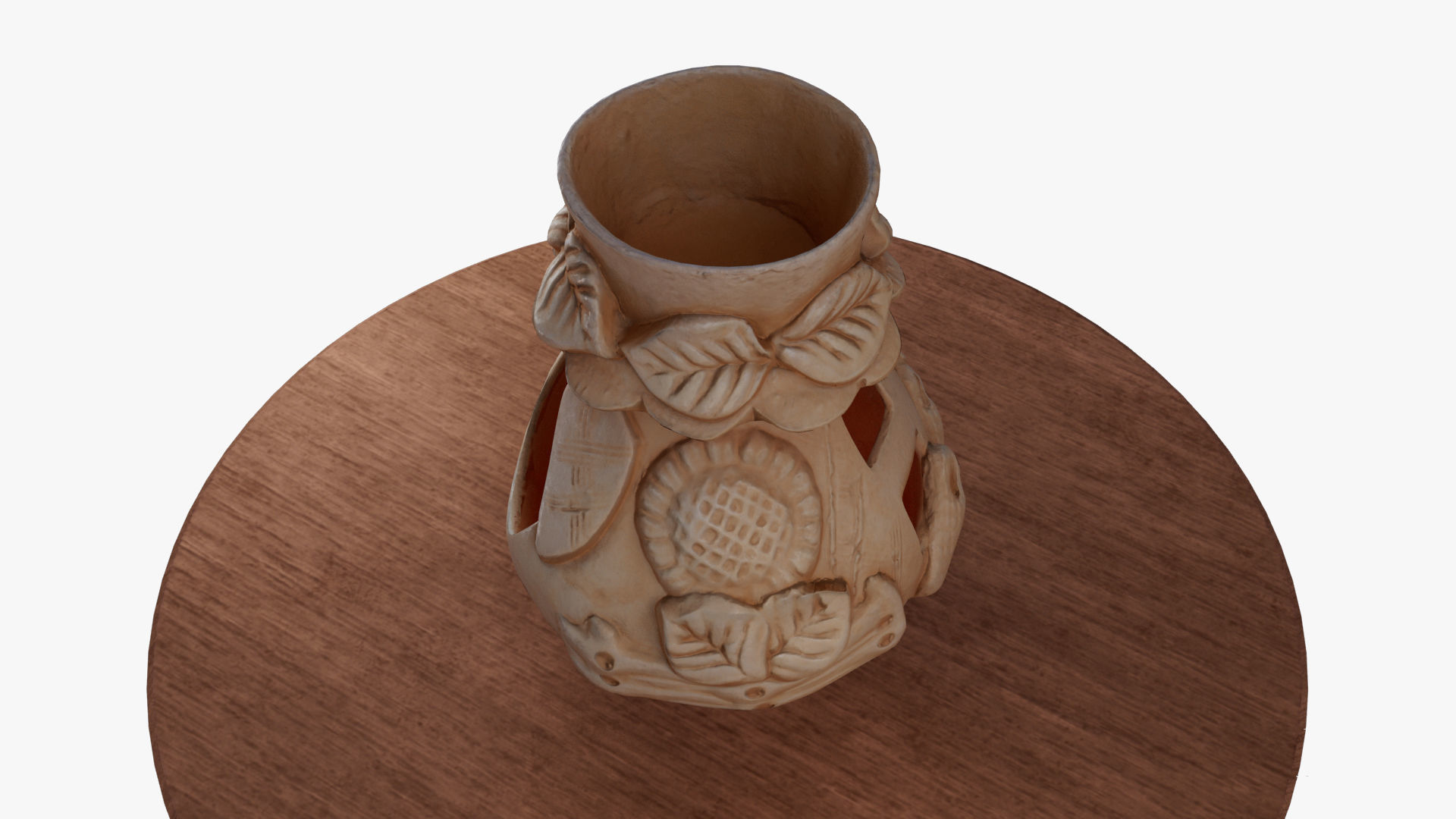 Aroma lamp 3D model_4