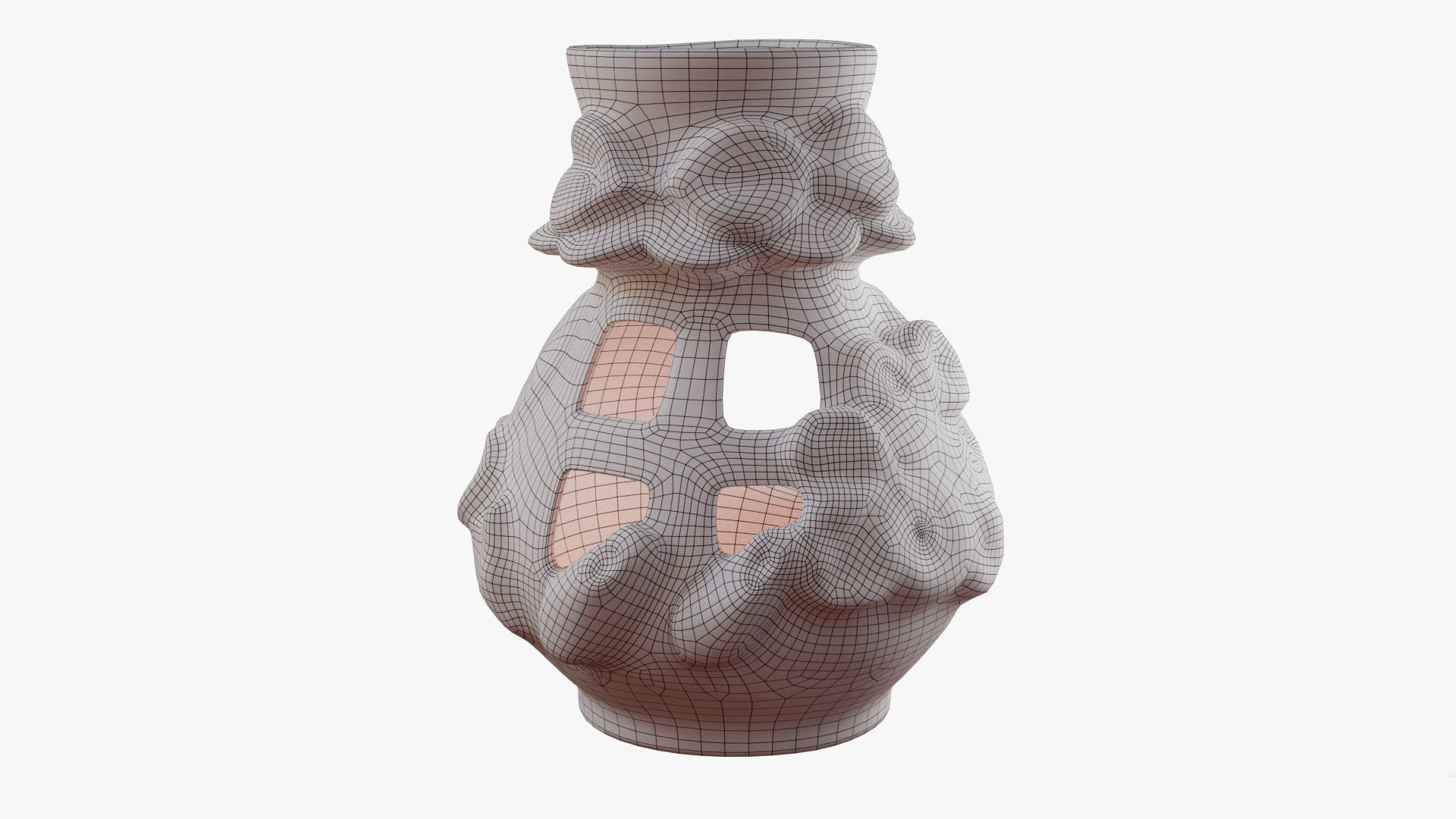 Aroma lamp 3D model_6