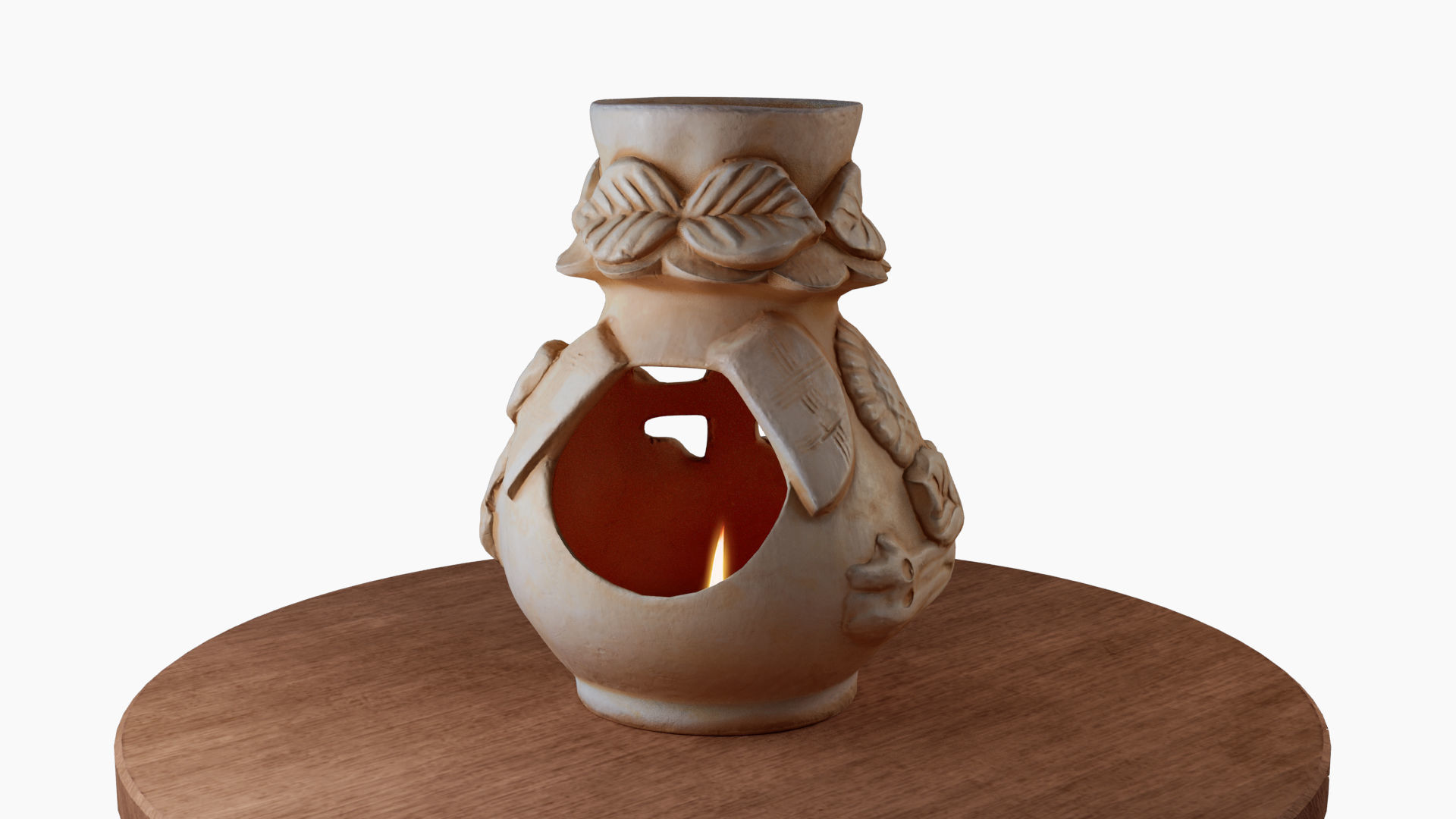 Aroma lamp 3D model_3