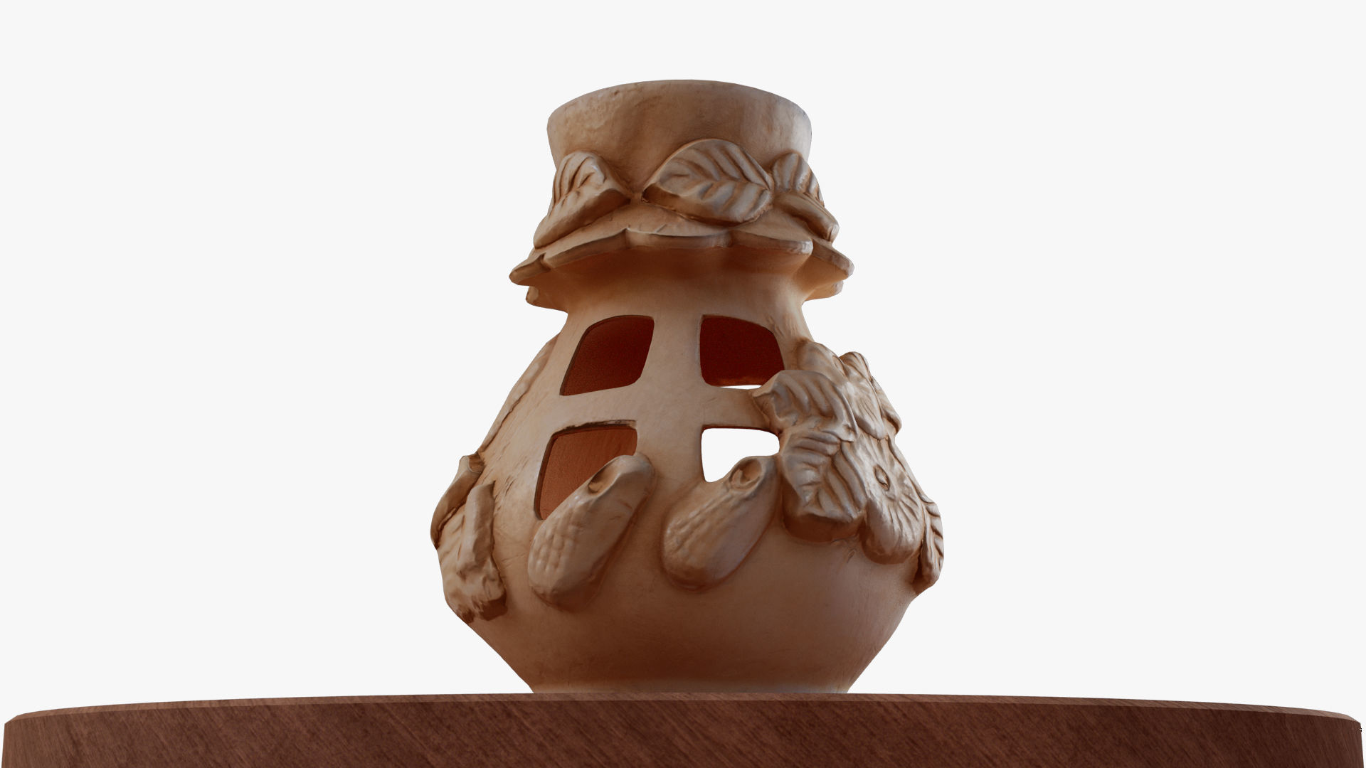 Aroma lamp 3D model_5