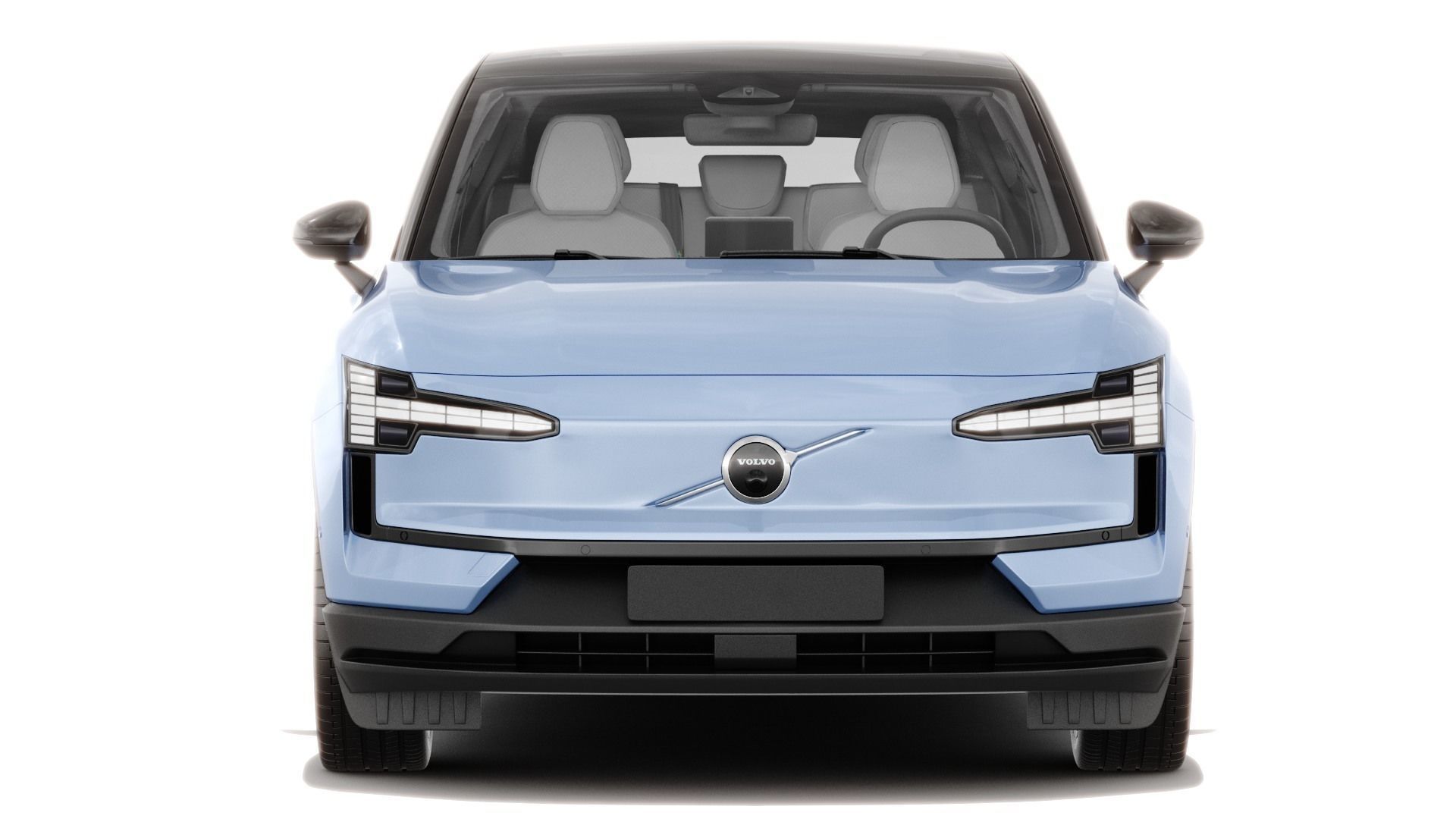 Volvo EX30 2025 with interior 3D model_9