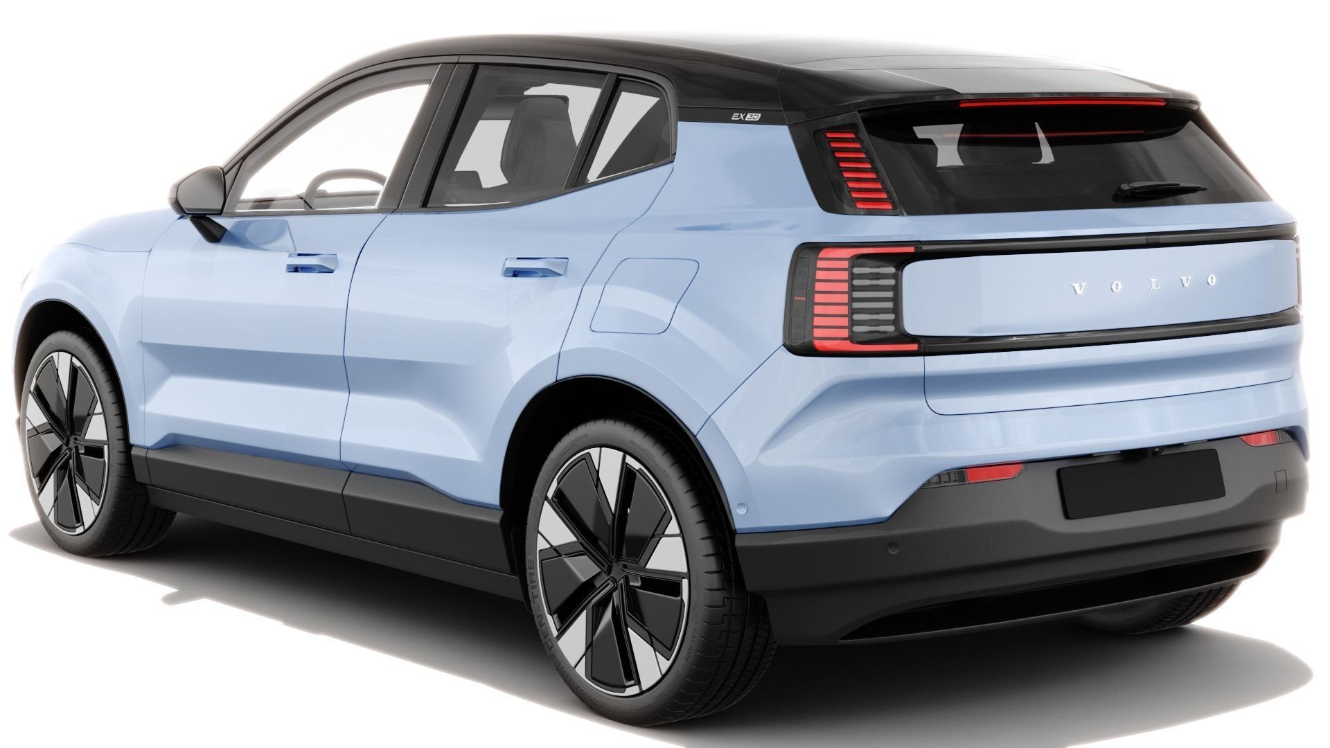 Volvo EX30 2025 with interior 3D model_4