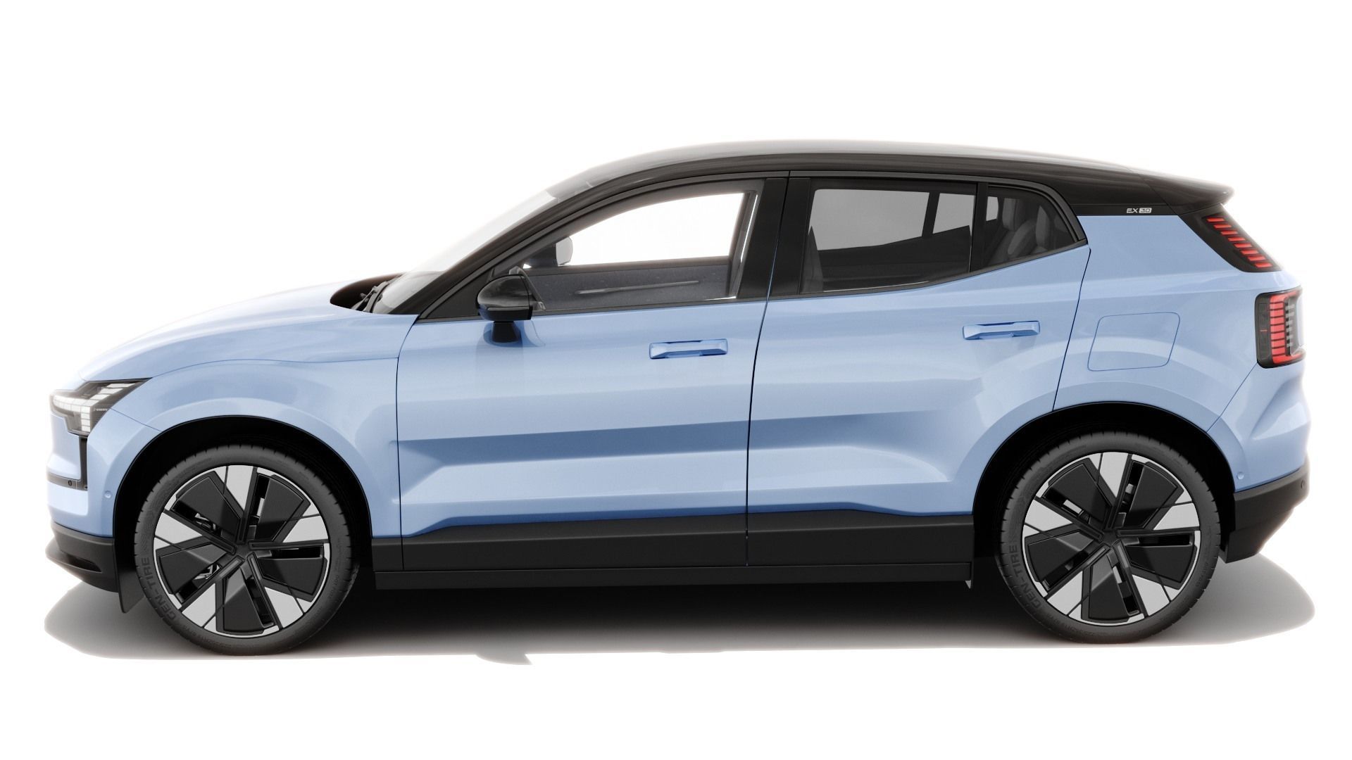 Volvo EX30 2025 with interior 3D model_3