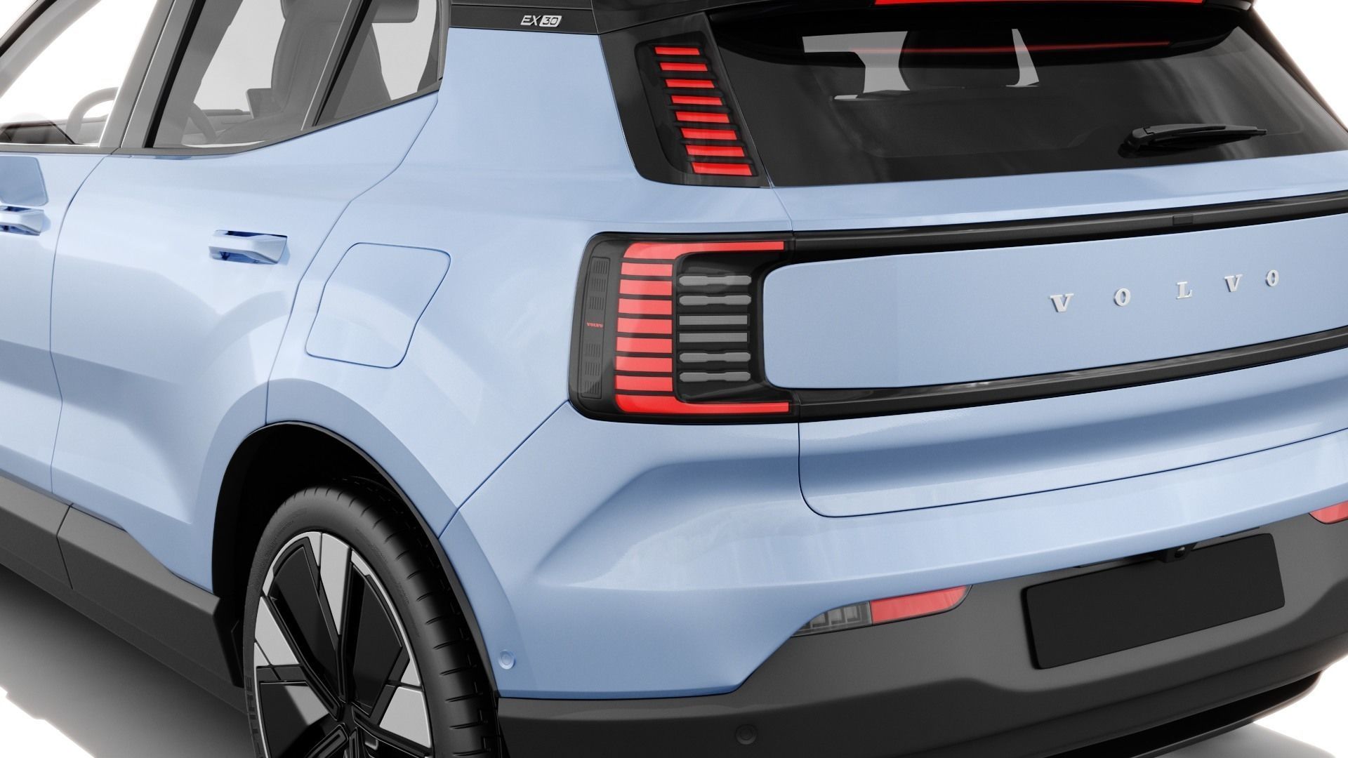 Volvo EX30 2025 with interior 3D model_11