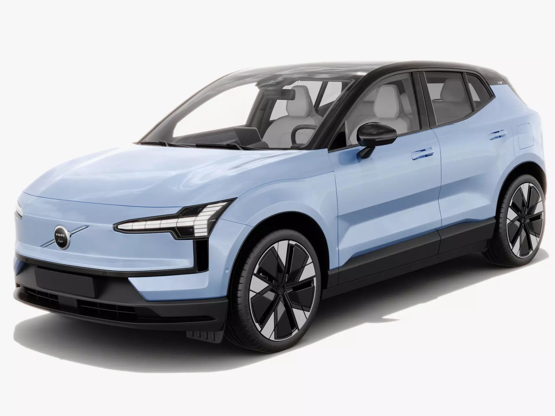 Volvo EX30 2025 with interior 3D model_0