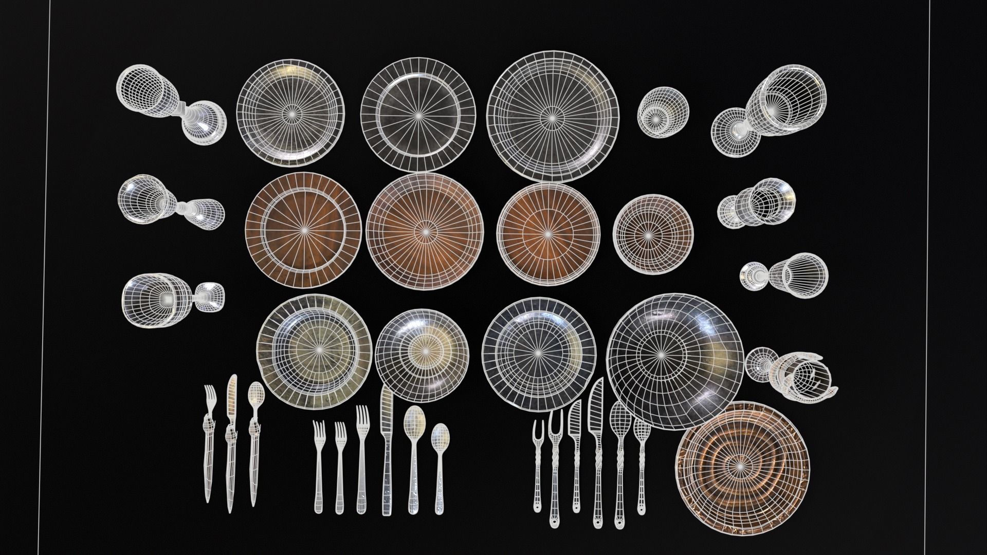 Medieval Kitchenware 3D Model Collection_18