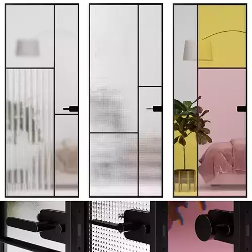 Glas Italia Sherazade Interior Swing Doors Variations 1