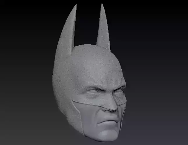 Batman comic v1 headsculpt 3D print model