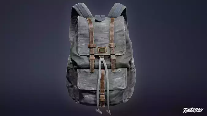 SAFE HOUSE - Backpack 01 - LOW POLY AND NANITE