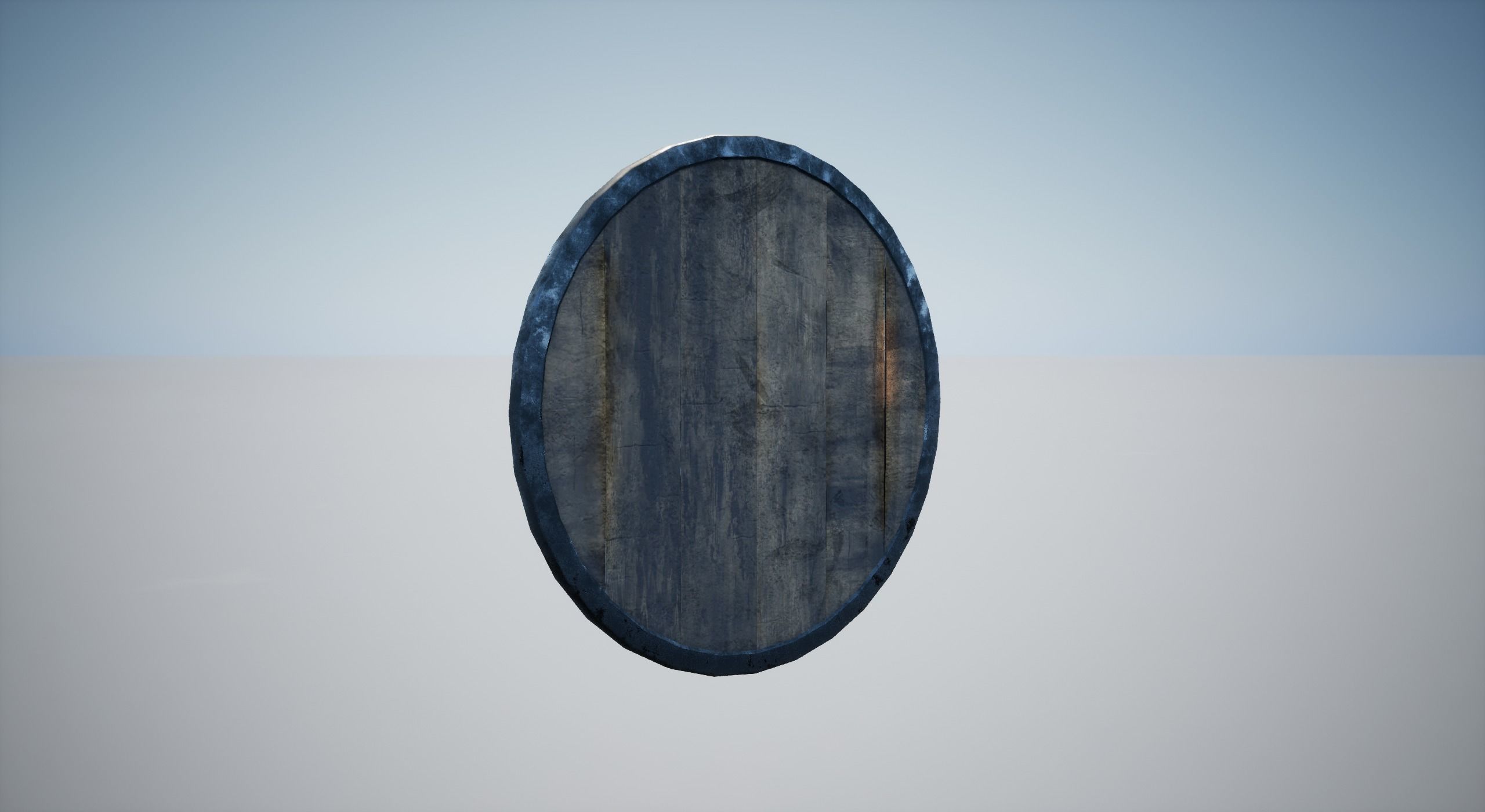 Shields Low-poly 3D model_5