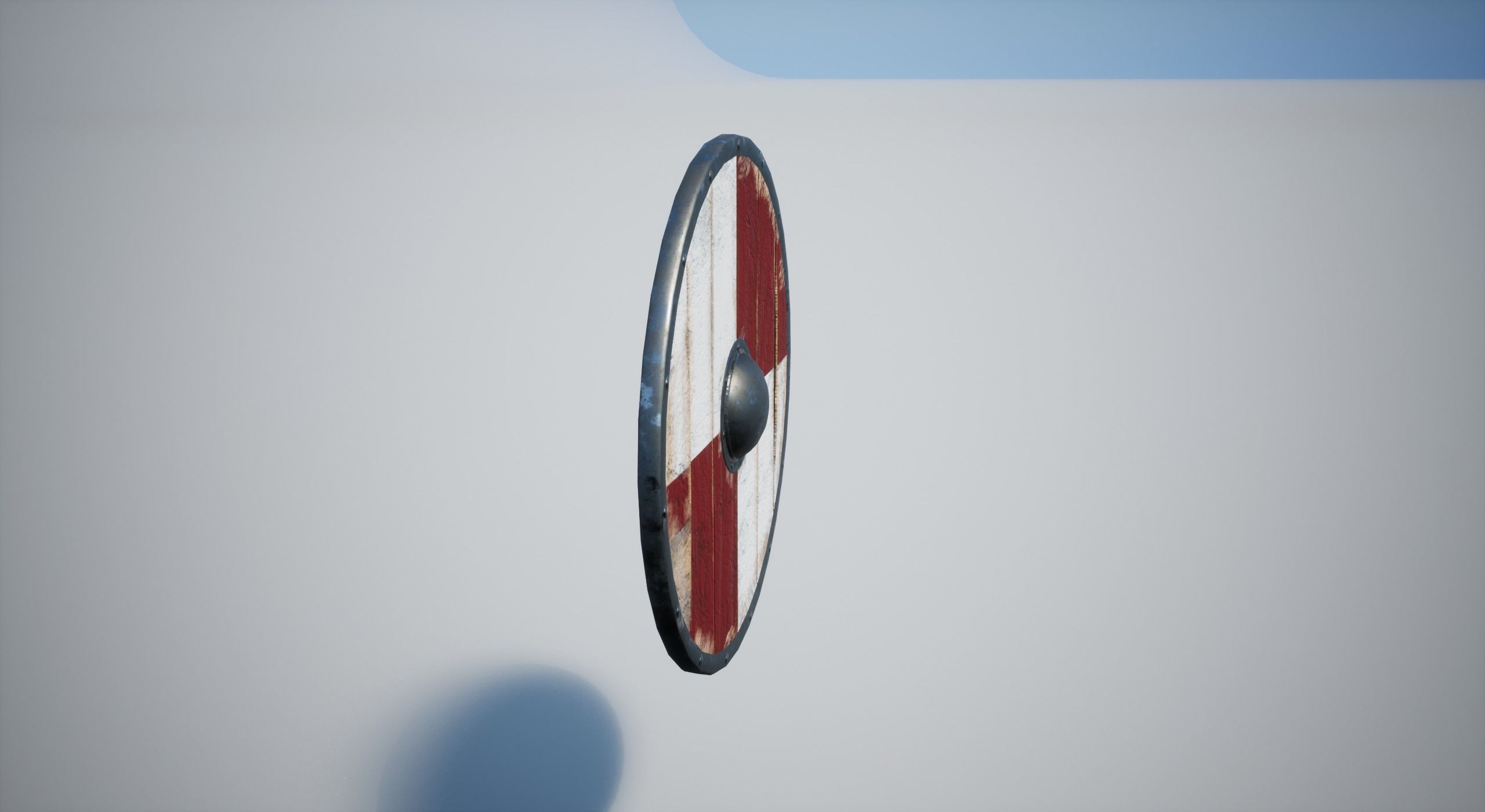 Shields Low-poly 3D model_3