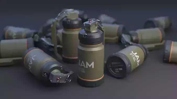 grenade 3D model