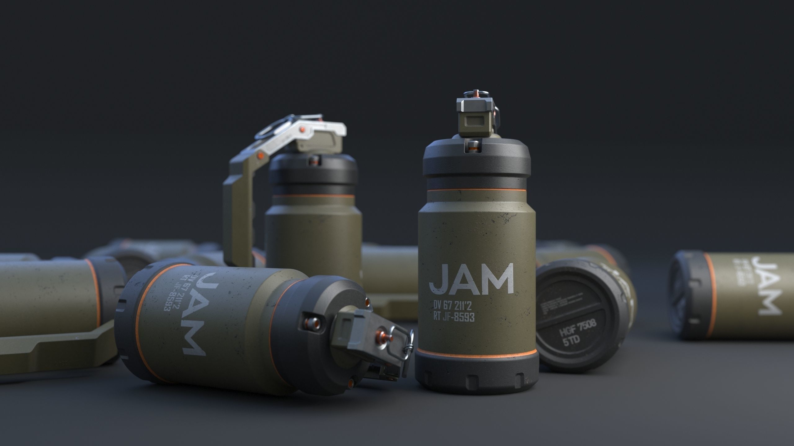 grenade 3D model_12