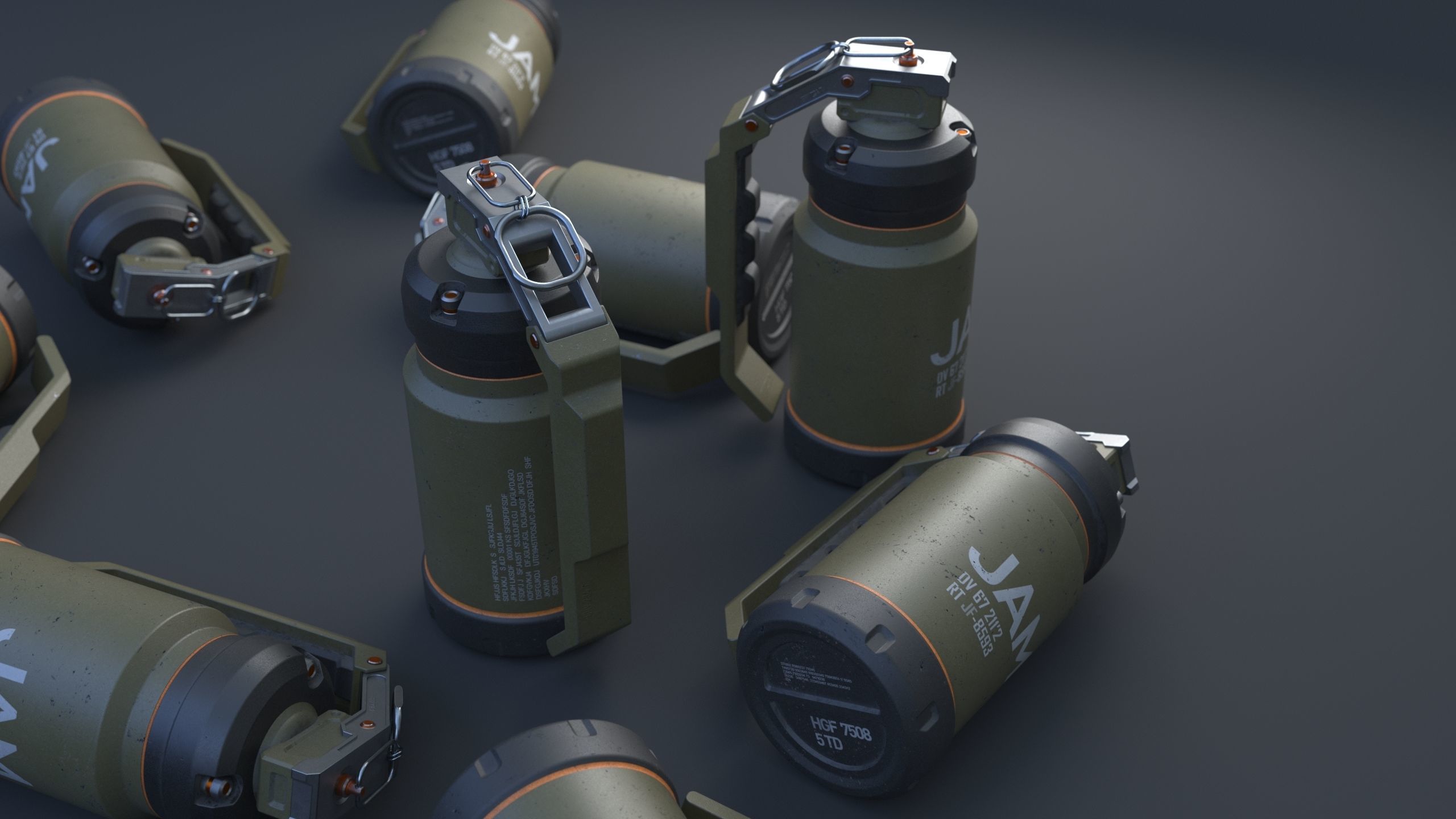 grenade 3D model_10