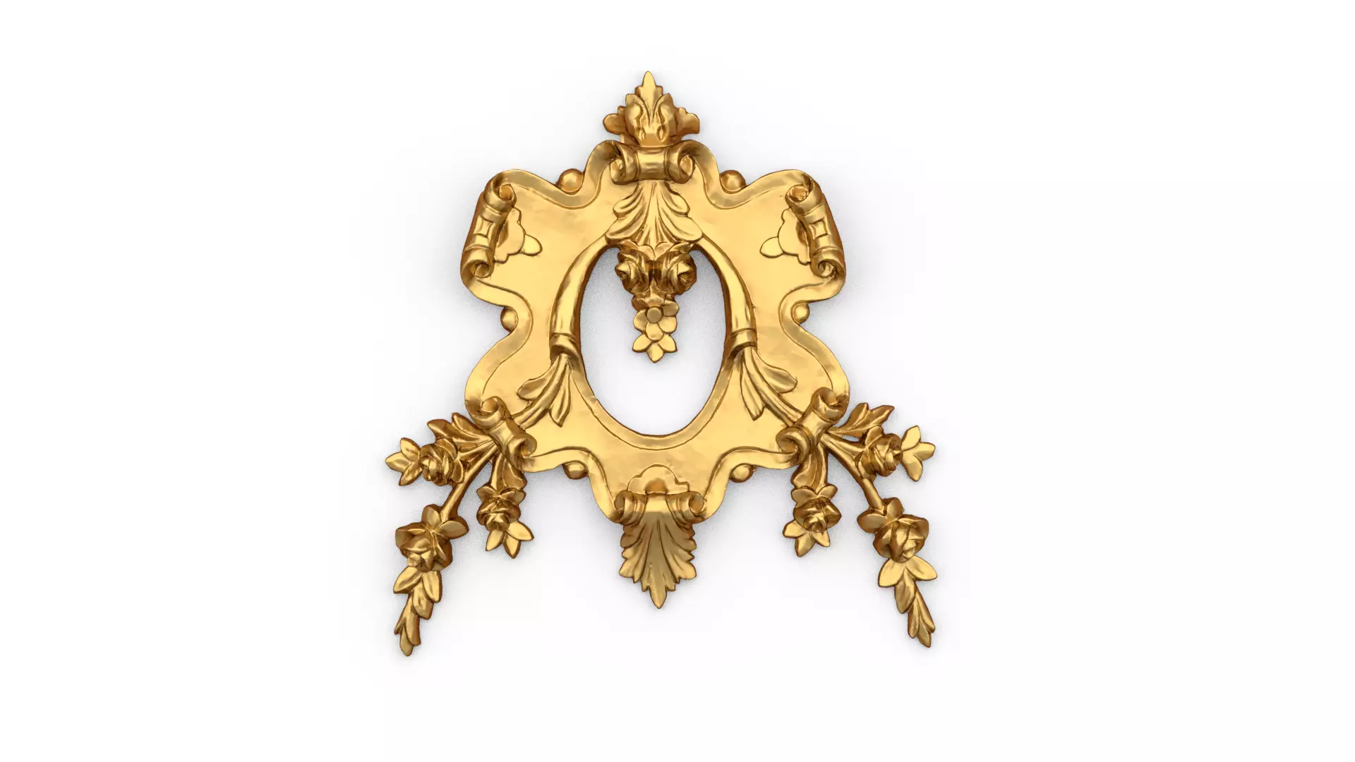 Classic carved decor ornament 470 3D print model_0