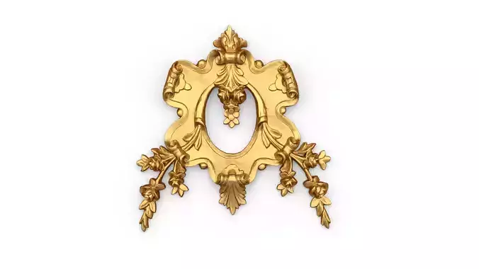 Classic carved decor ornament 470