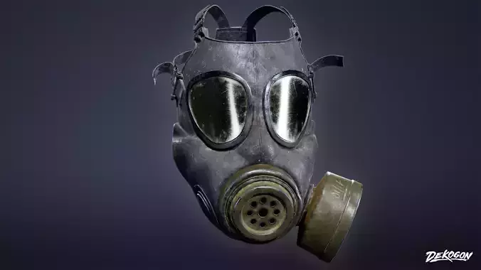 SAFE HOUSE - Gas Mask 01 - LOW POLY AND NANITE