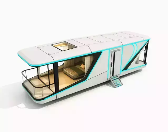 Spacecraft Homestay 3D model