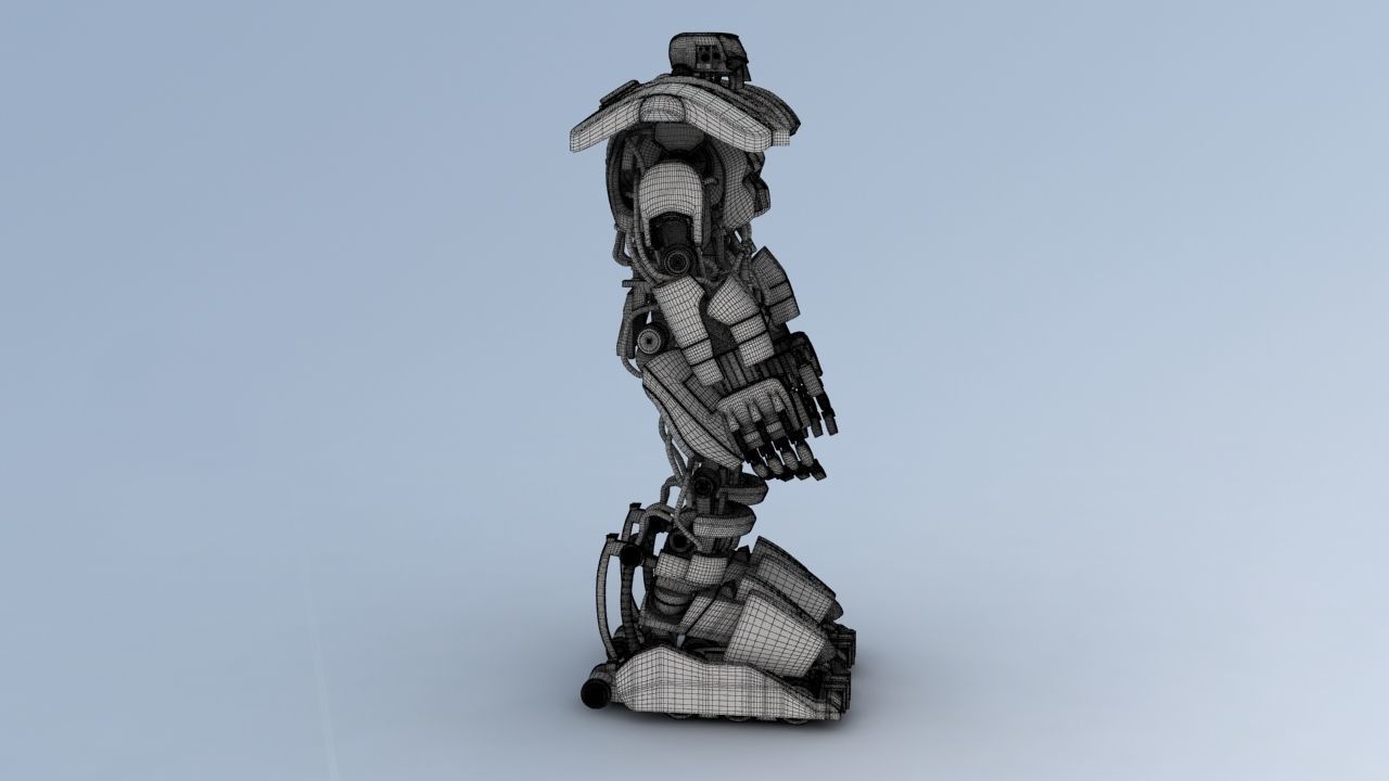 Battle Robot ABC 3D model_27