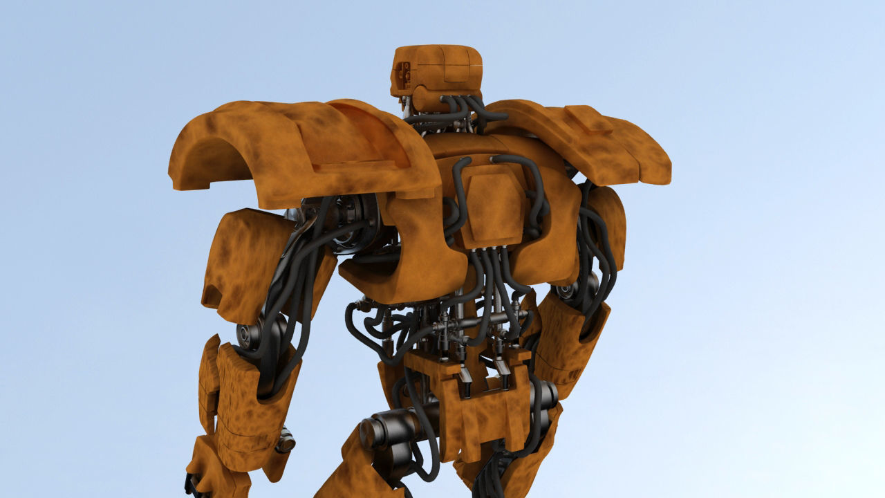 Battle Robot ABC 3D model_12