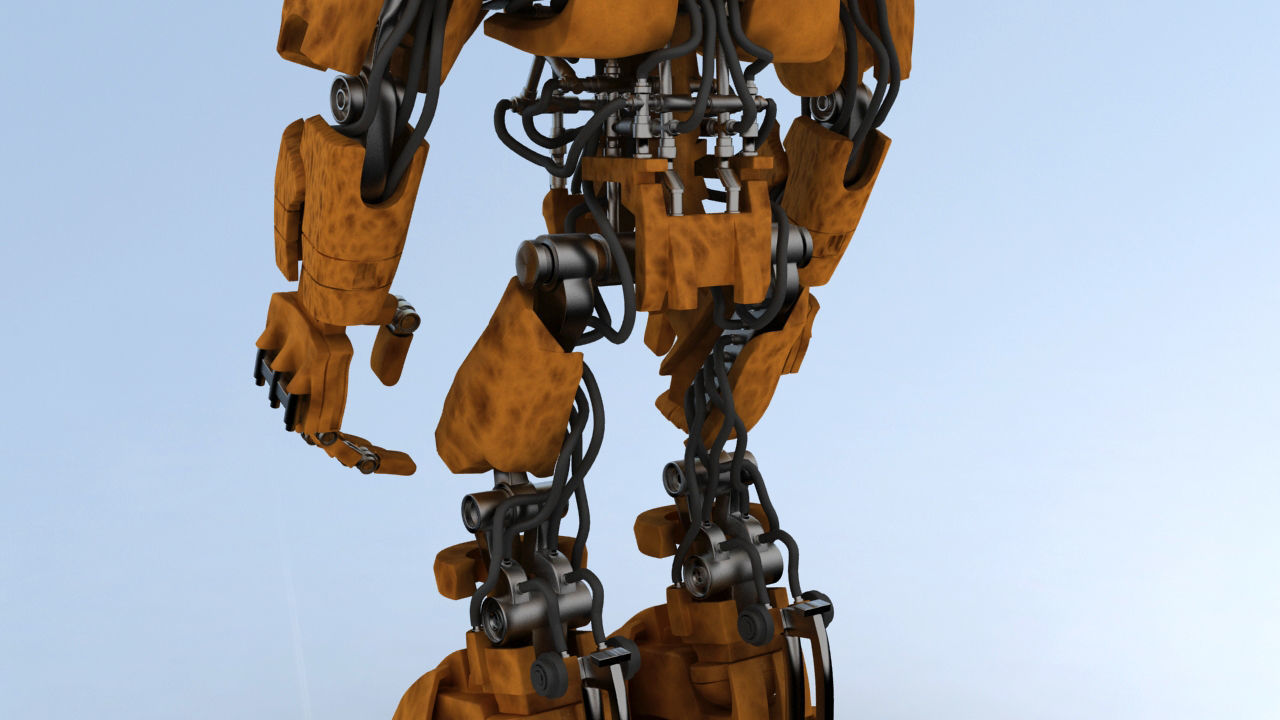 Battle Robot ABC 3D model_16
