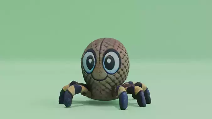 Plush Spider Toy Baby Cute Big Head
