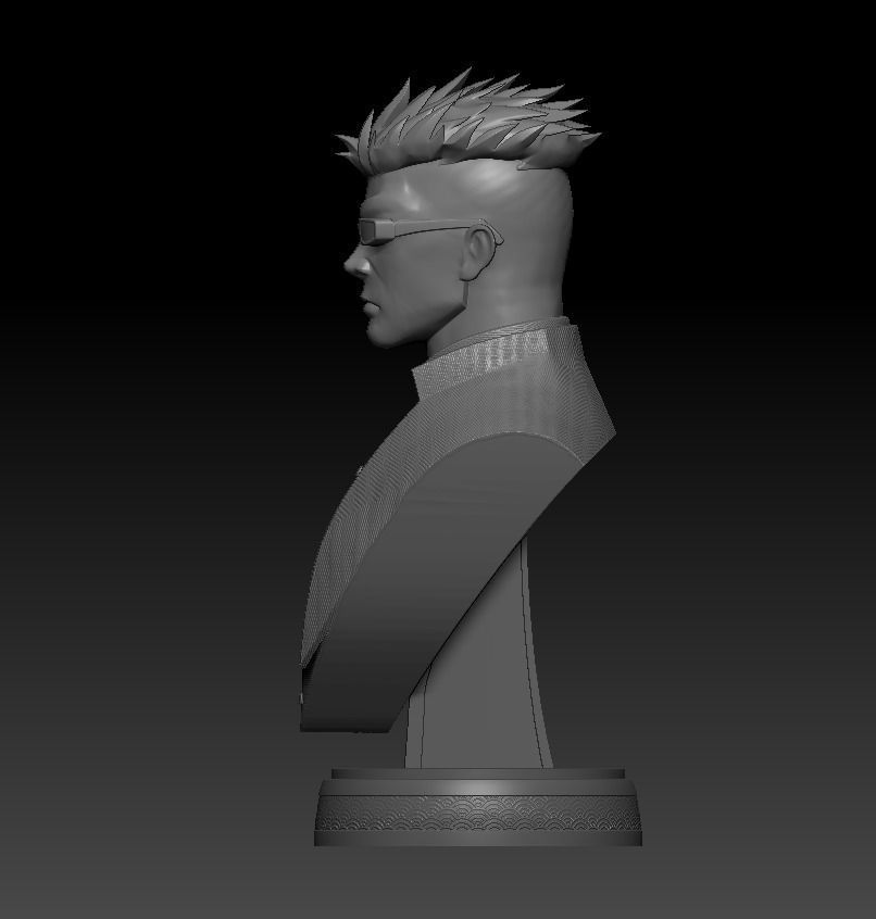 MASAMICHI YAGA BUST - JUJUTSU KAISEN 3D print model_2