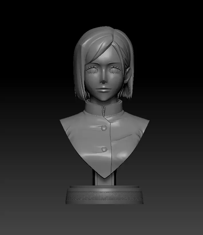 NOBARA KUGISAKI BUST - JUJUTSU KAISEN 3D print model_0