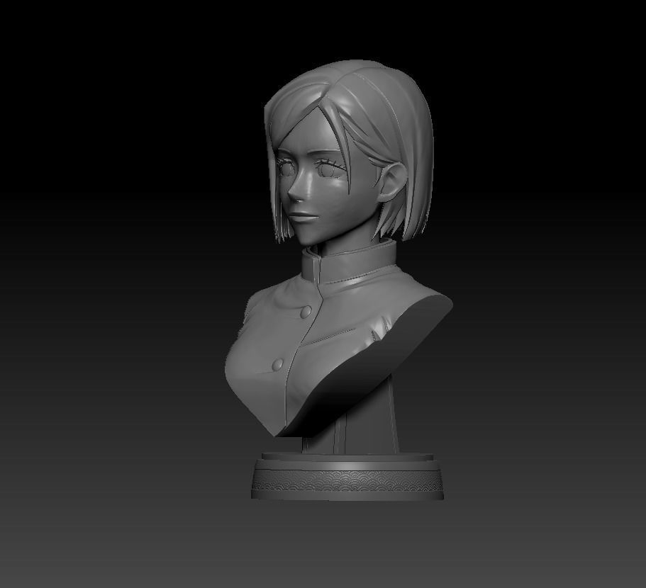 NOBARA KUGISAKI BUST - JUJUTSU KAISEN 3D print model_1