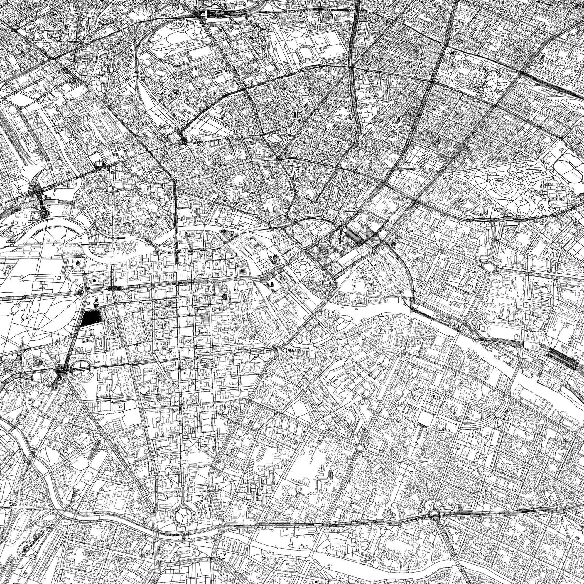 Berlin Germany - city and urban 3D model_7