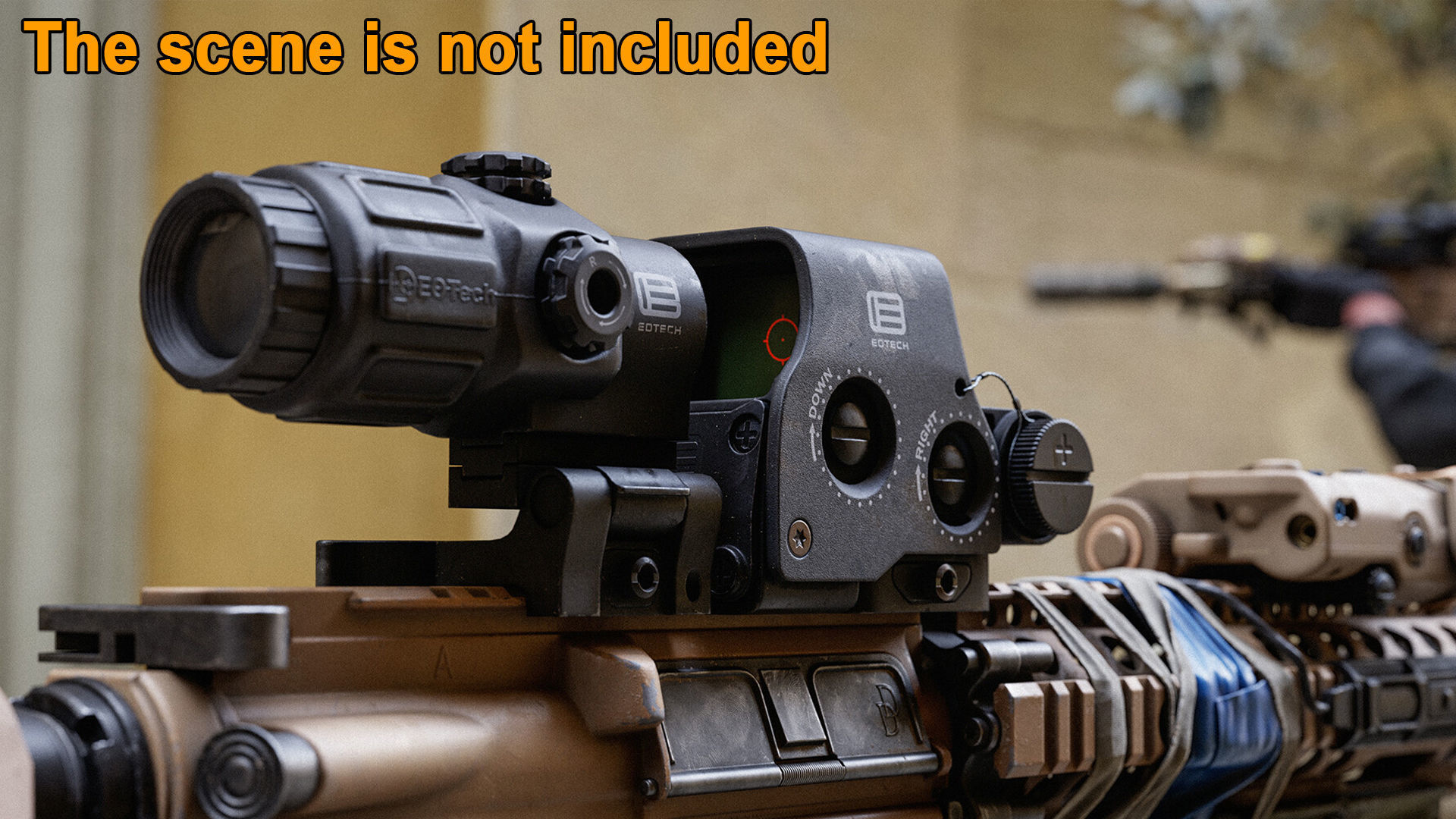 EOTech Holographic Weapon Sight Low-poly 3D model_1
