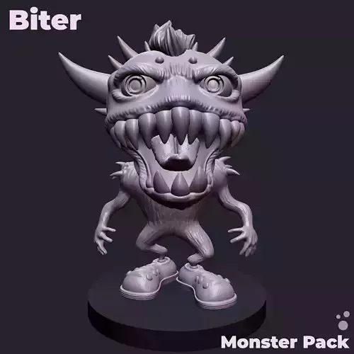 Biter 3D print model