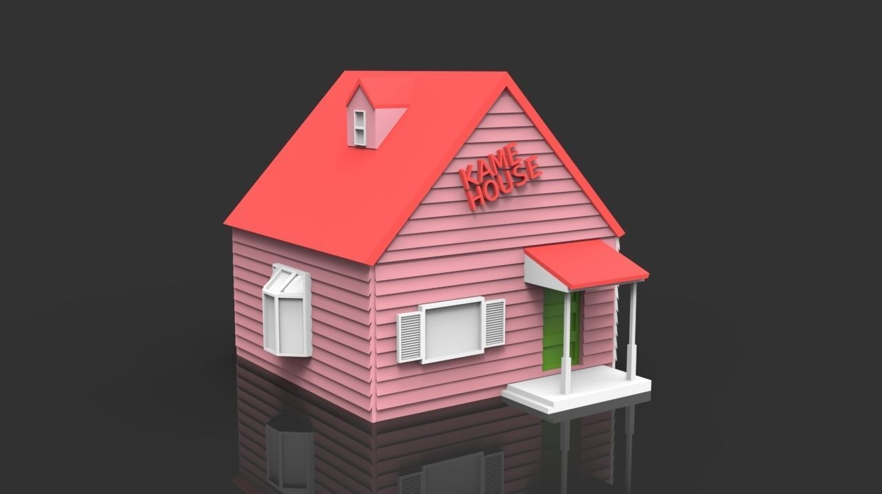 kame  house 3D print model_1