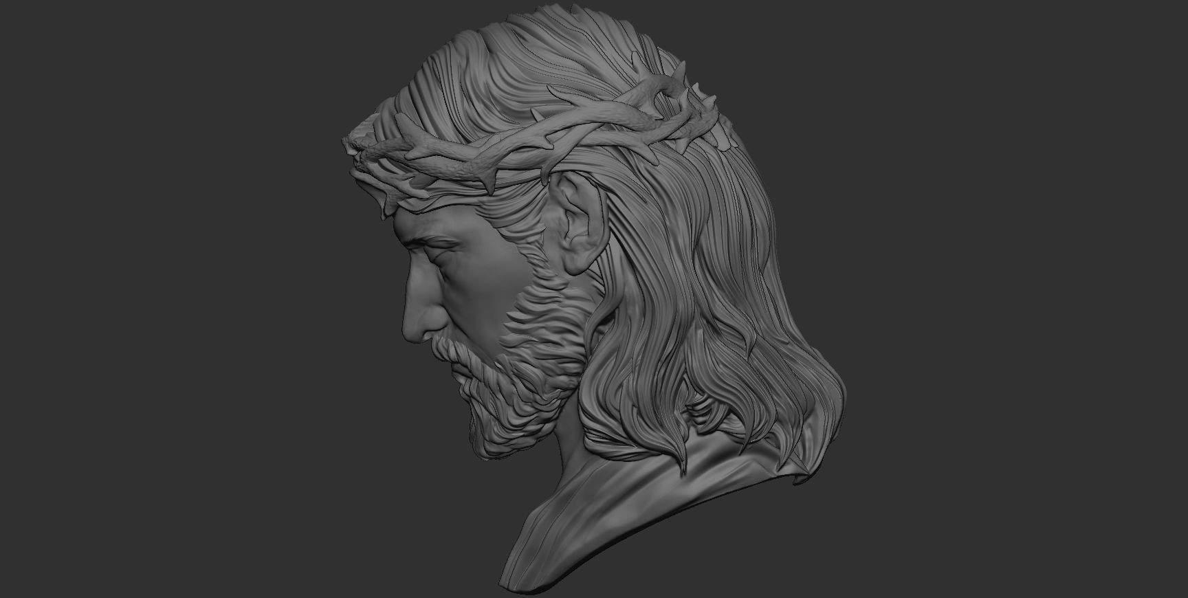 Cross 11 with Jesus 3D print model_7