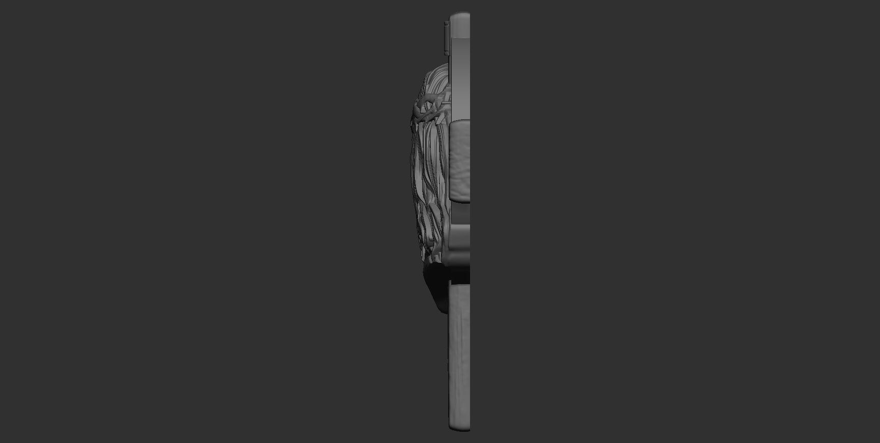Cross 11 with Jesus 3D print model_10