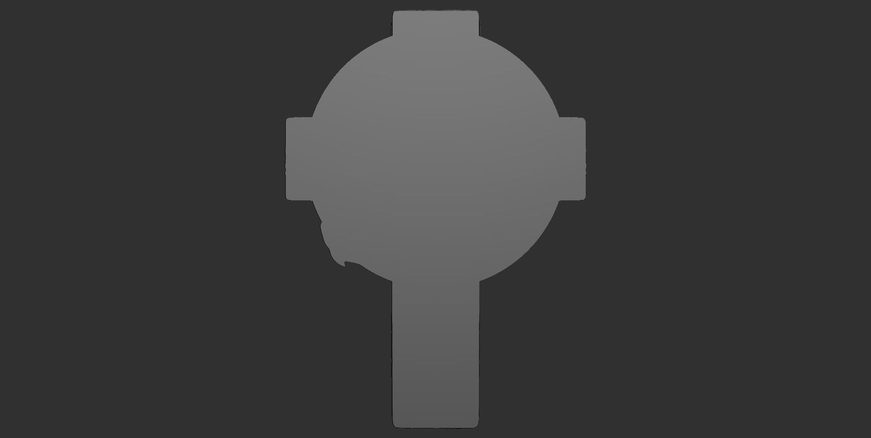 Cross 11 with Jesus 3D print model_12