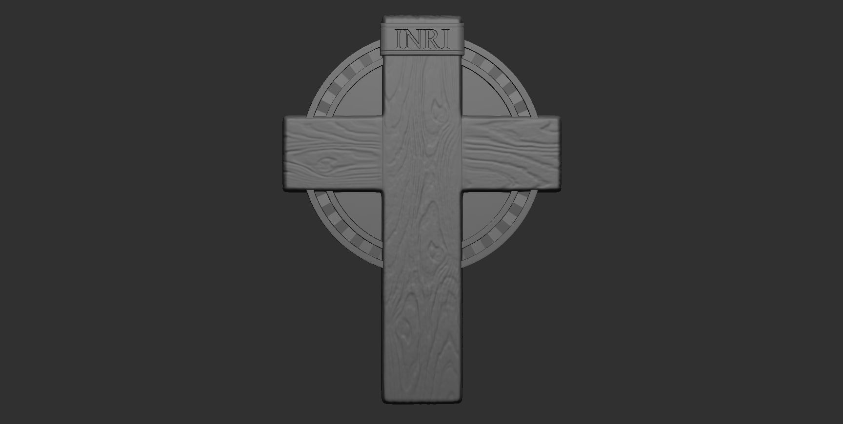 Cross 11 with Jesus 3D print model_8