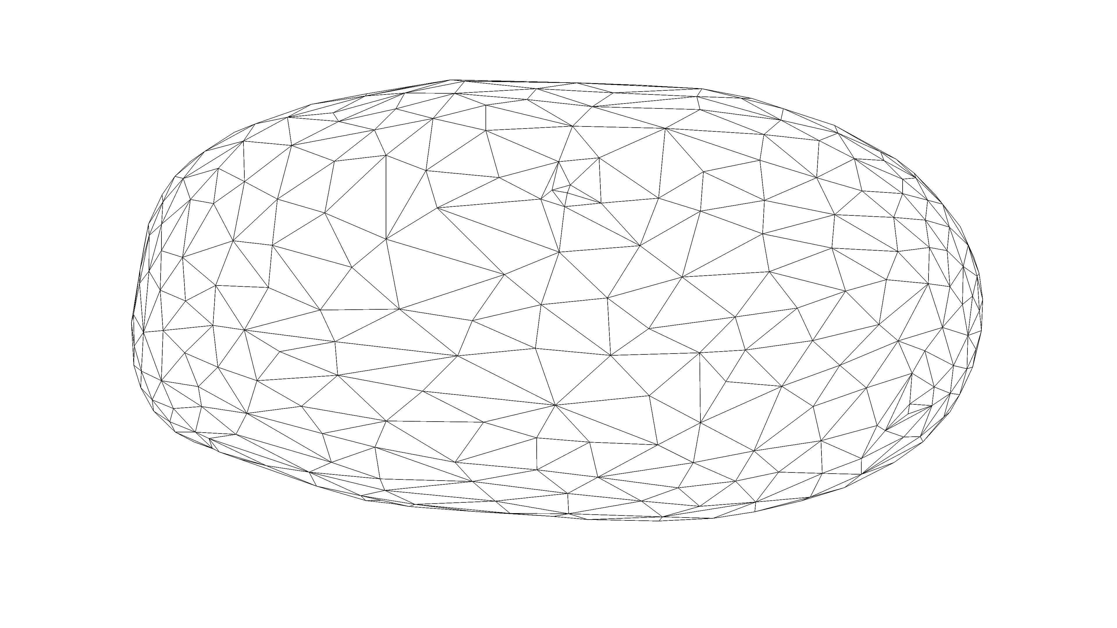 Photorealistic 3D scan of potato Low-poly 3D model_15