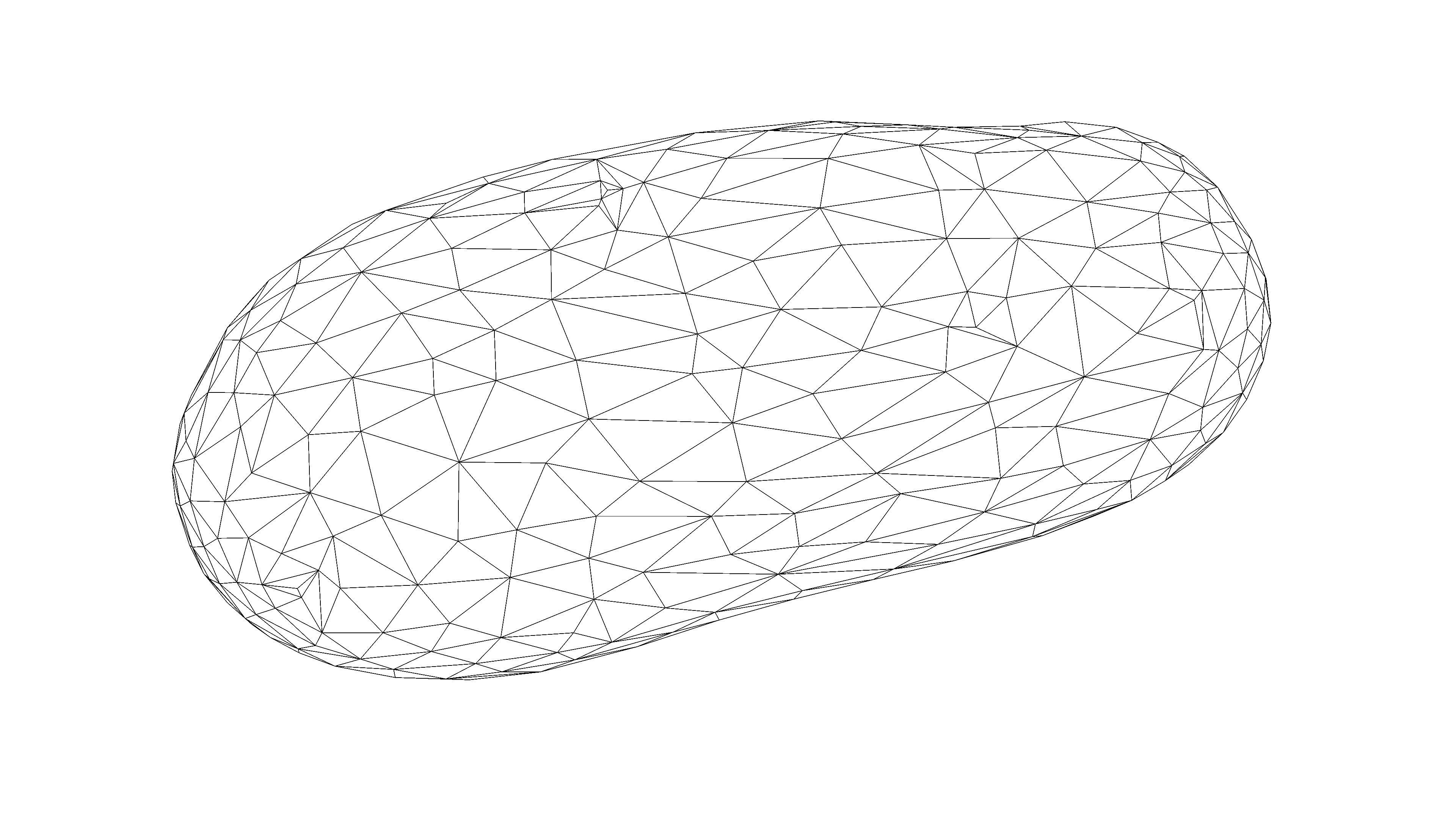 Photorealistic 3D scan of potato Low-poly 3D model_18